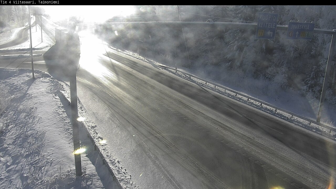 Weather Camera Image Väg 4 Taimoniemi, Viitasaari, Keski-Suomi