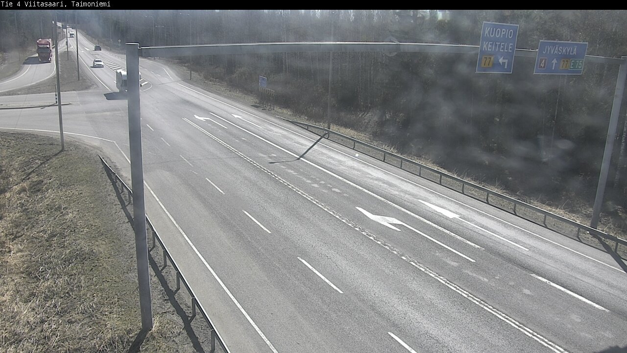Weather Camera Image Väg 4 Taimoniemi, Viitasaari, Keski-Suomi