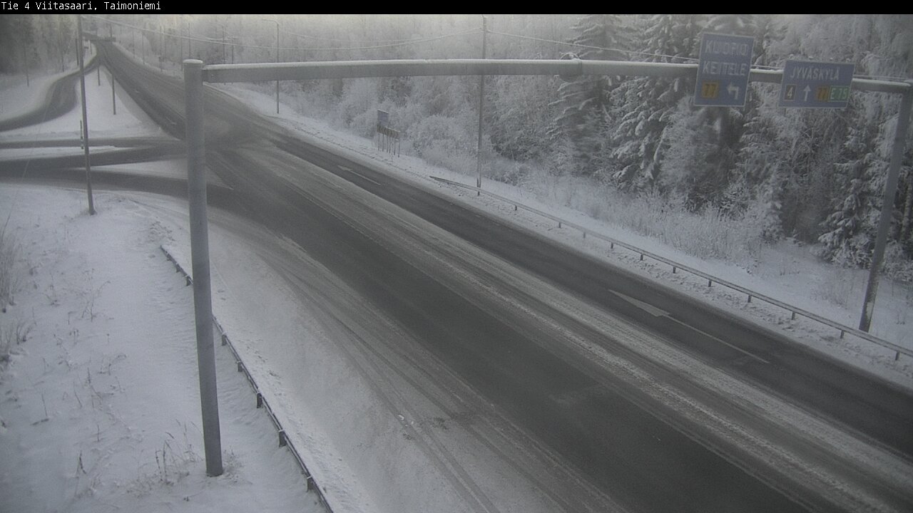 Weather Camera Image Road 4 Taimoniemi, Viitasaari, Keski-Suomi