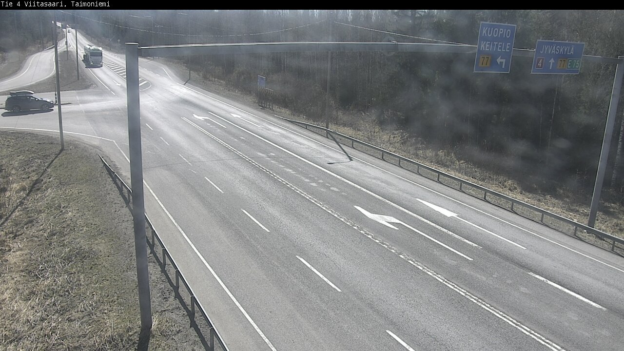 Weather Camera Image Väg 4 Taimoniemi, Viitasaari, Keski-Suomi