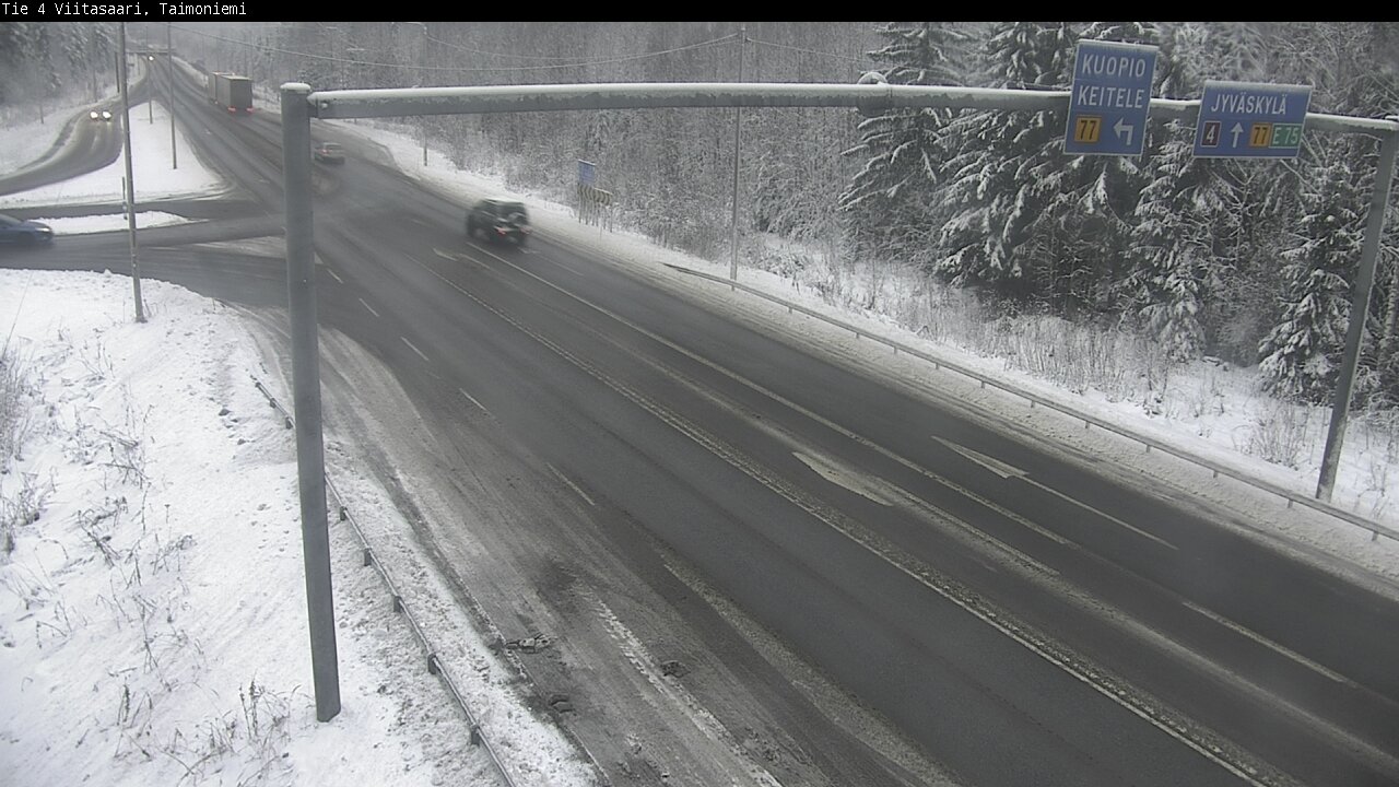 Weather Camera Image Väg 4 Taimoniemi, Viitasaari, Keski-Suomi