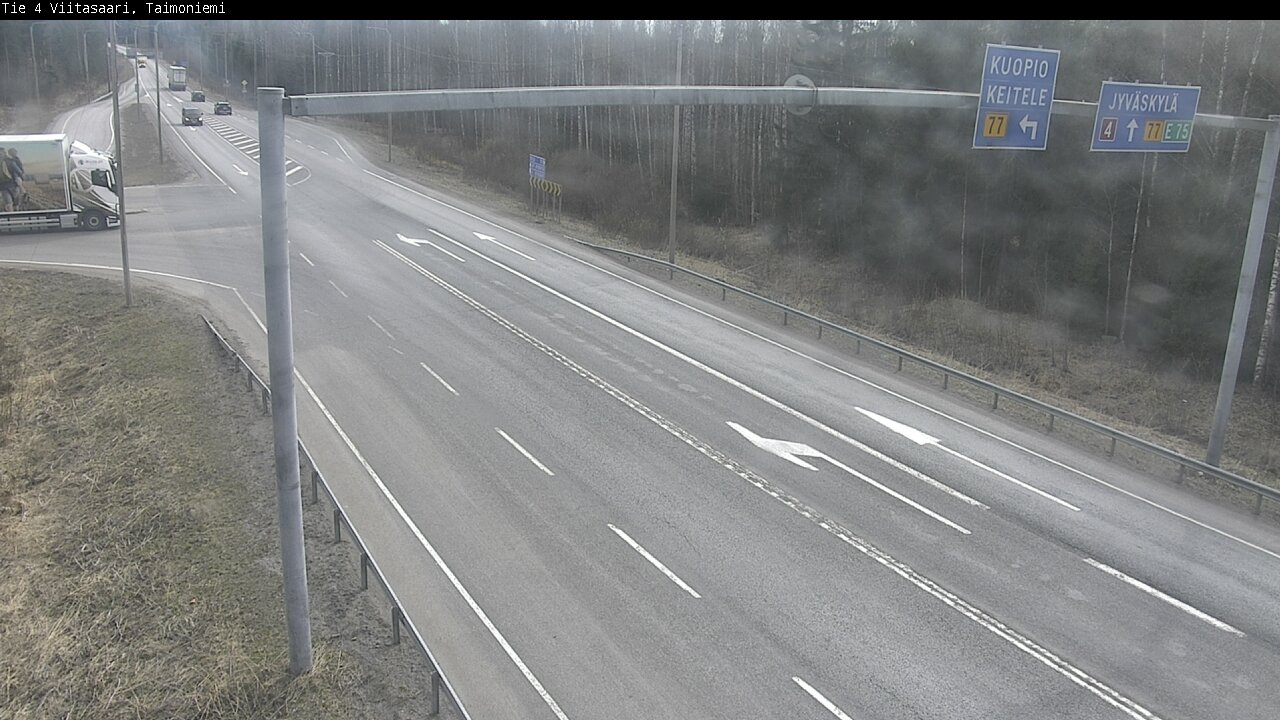 Weather Camera Image Väg 4 Taimoniemi, Viitasaari, Keski-Suomi
