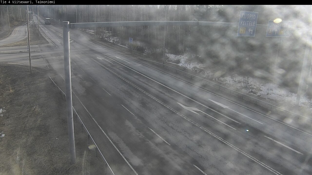 Weather Camera Image Väg 4 Taimoniemi, Viitasaari, Keski-Suomi