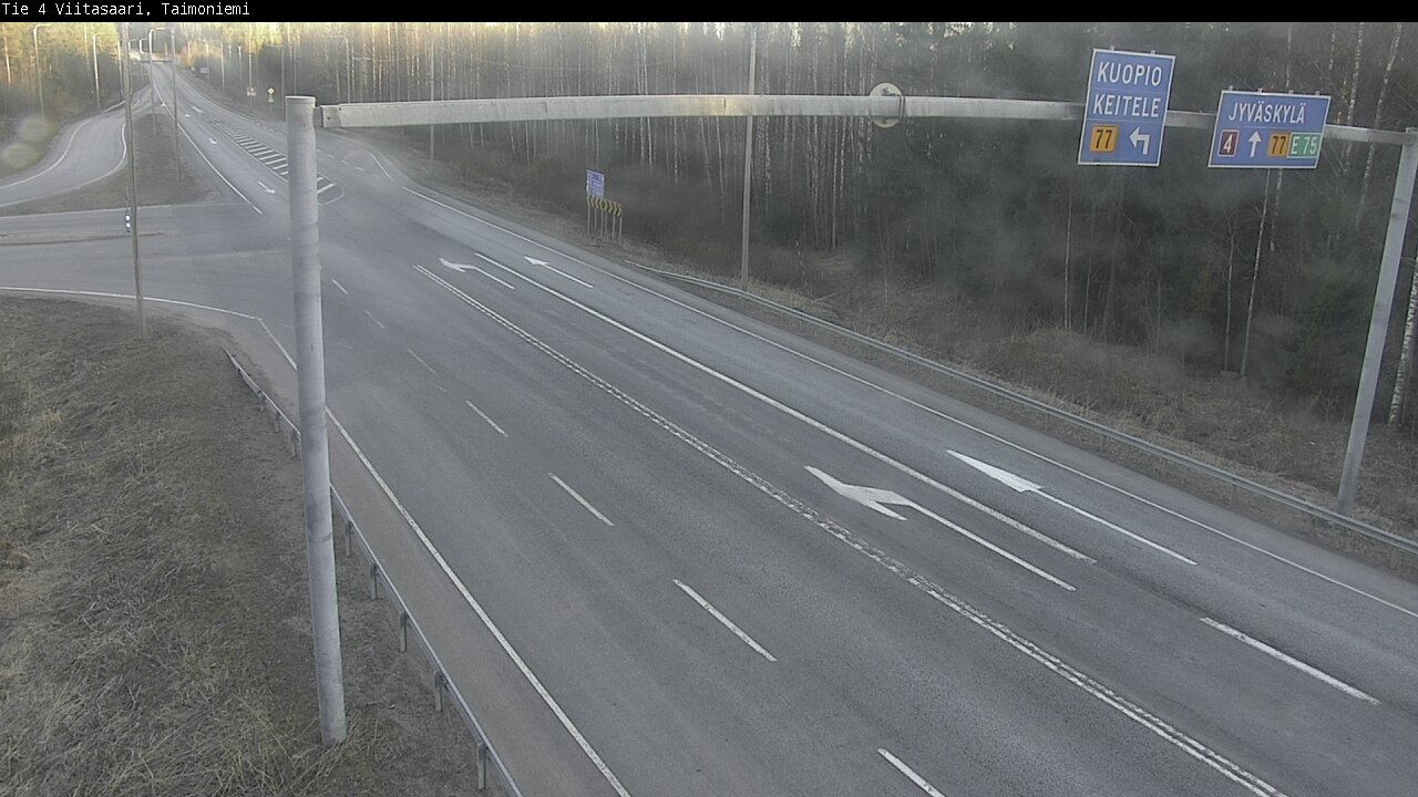 Weather Camera Image Väg 4 Taimoniemi, Viitasaari, Keski-Suomi