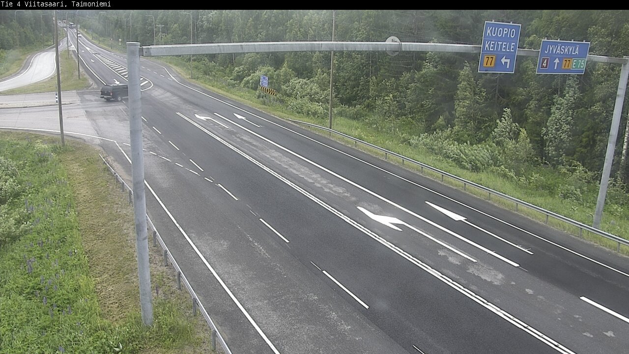 Weather Camera Image Väg 4 Taimoniemi, Viitasaari, Keski-Suomi