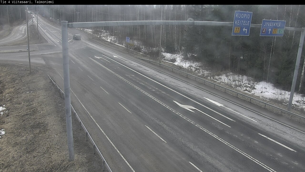 Weather Camera Image Väg 4 Taimoniemi, Viitasaari, Keski-Suomi