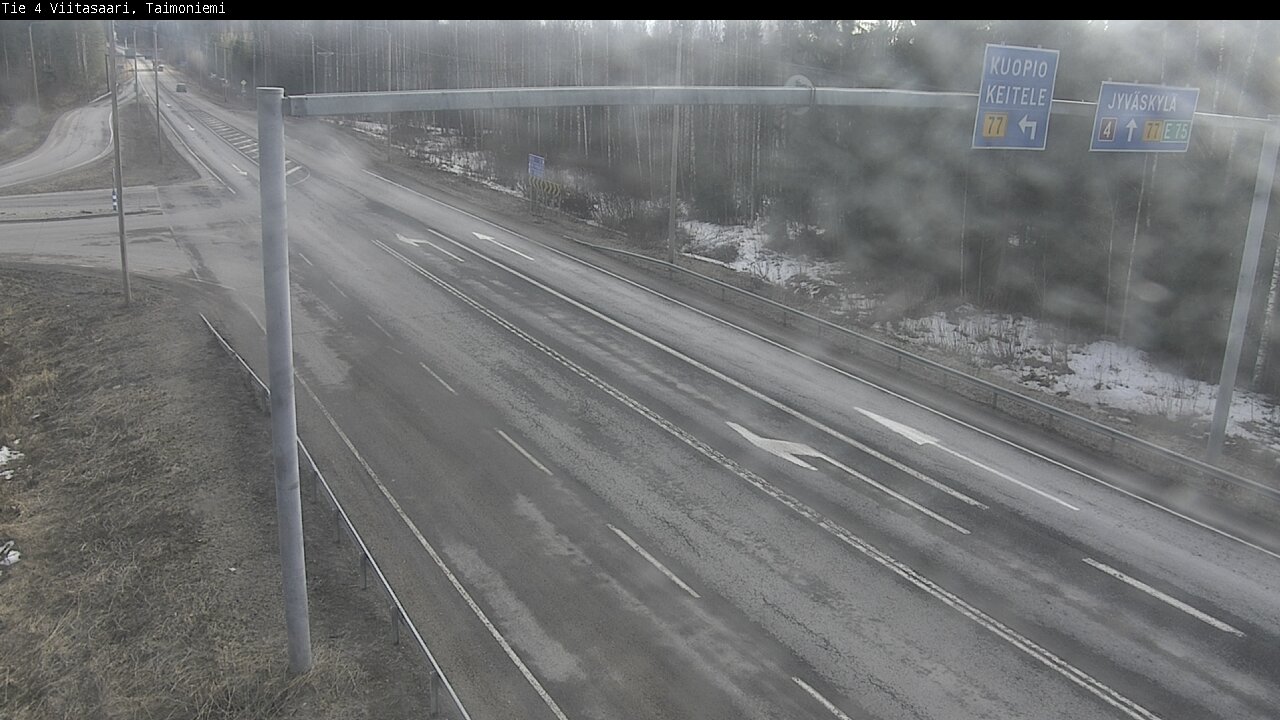Weather Camera Image Väg 4 Taimoniemi, Viitasaari, Keski-Suomi