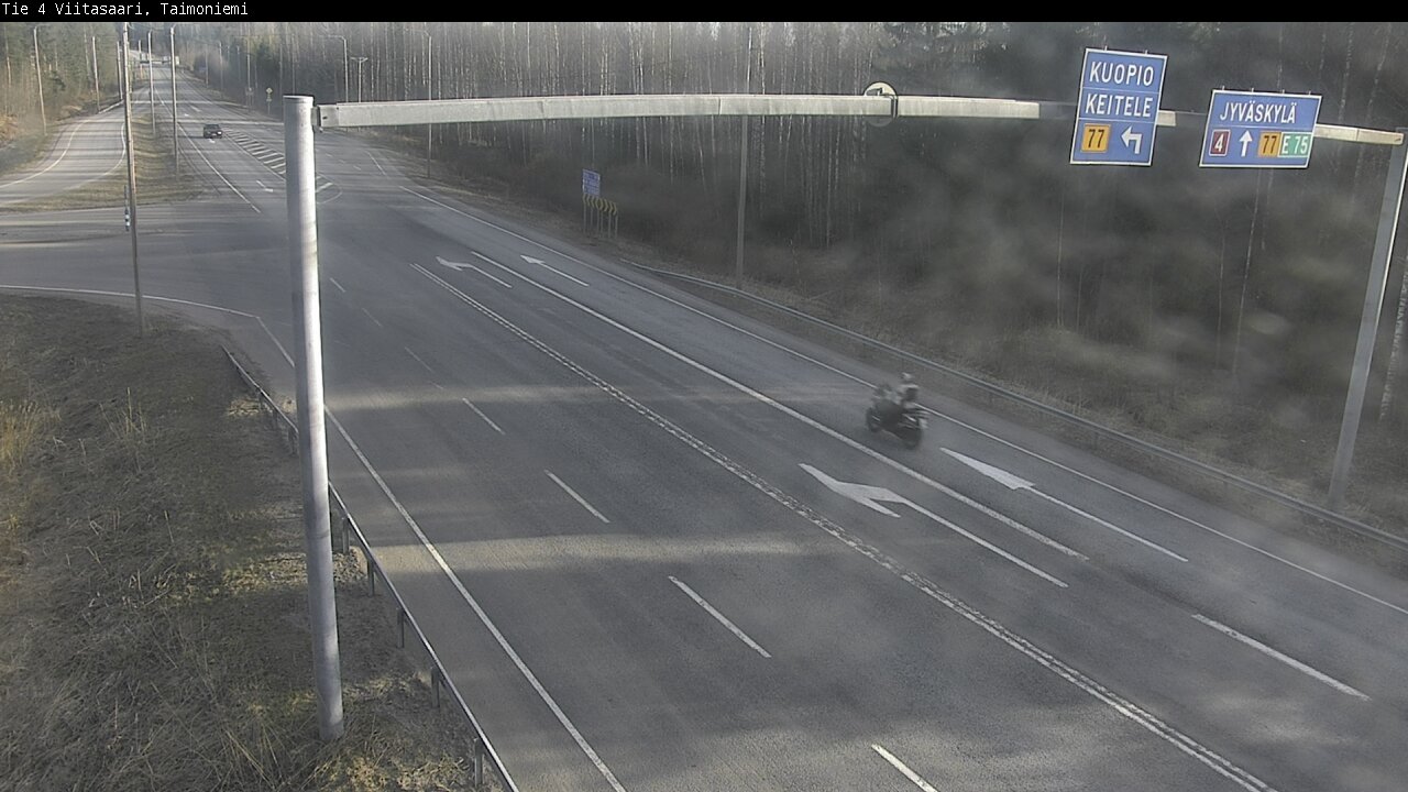 Weather Camera Image Väg 4 Taimoniemi, Viitasaari, Keski-Suomi