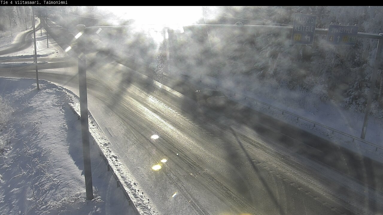 Weather Camera Image Väg 4 Taimoniemi, Viitasaari, Keski-Suomi