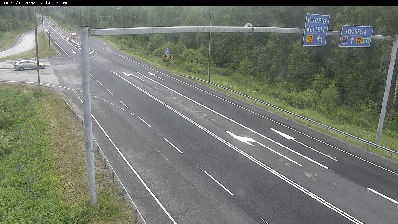 Weather Camera Image Väg 4 Taimoniemi, Viitasaari, Keski-Suomi