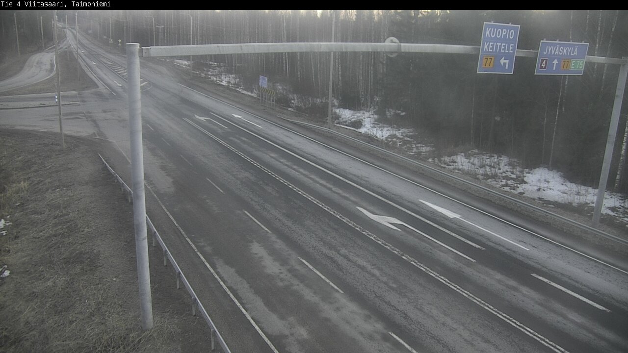 Weather Camera Image Road 4 Taimoniemi, Viitasaari, Keski-Suomi
