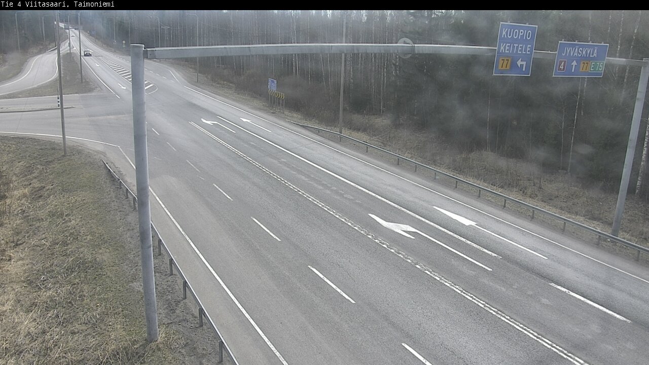Weather Camera Image Väg 4 Taimoniemi, Viitasaari, Keski-Suomi