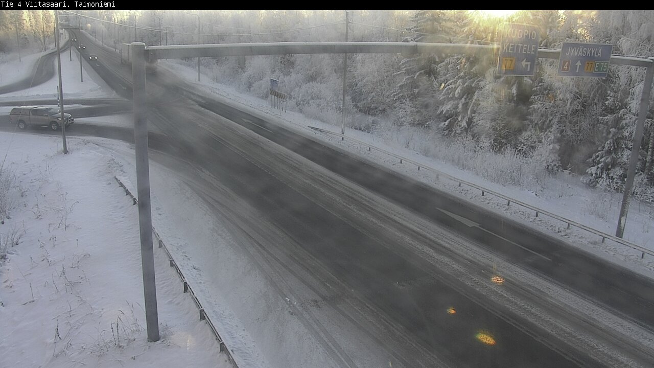Weather Camera Image Road 4 Taimoniemi, Viitasaari, Keski-Suomi