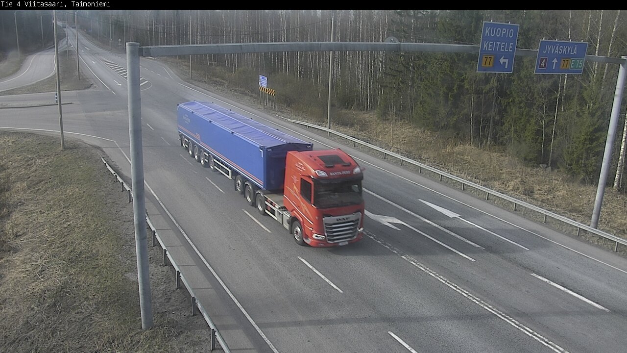 Kelikamerat Kuva Tie 4 Taimoniemi, Viitasaari, Keski-Suomi