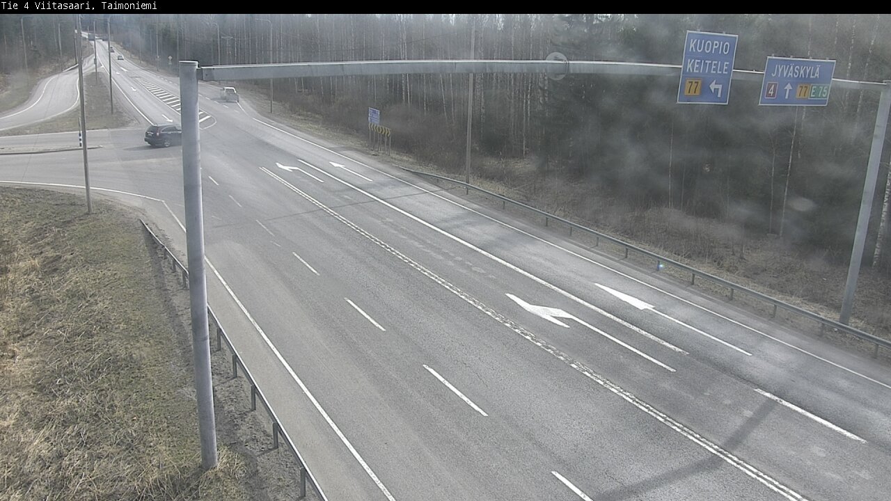 Weather Camera Image Väg 4 Taimoniemi, Viitasaari, Keski-Suomi