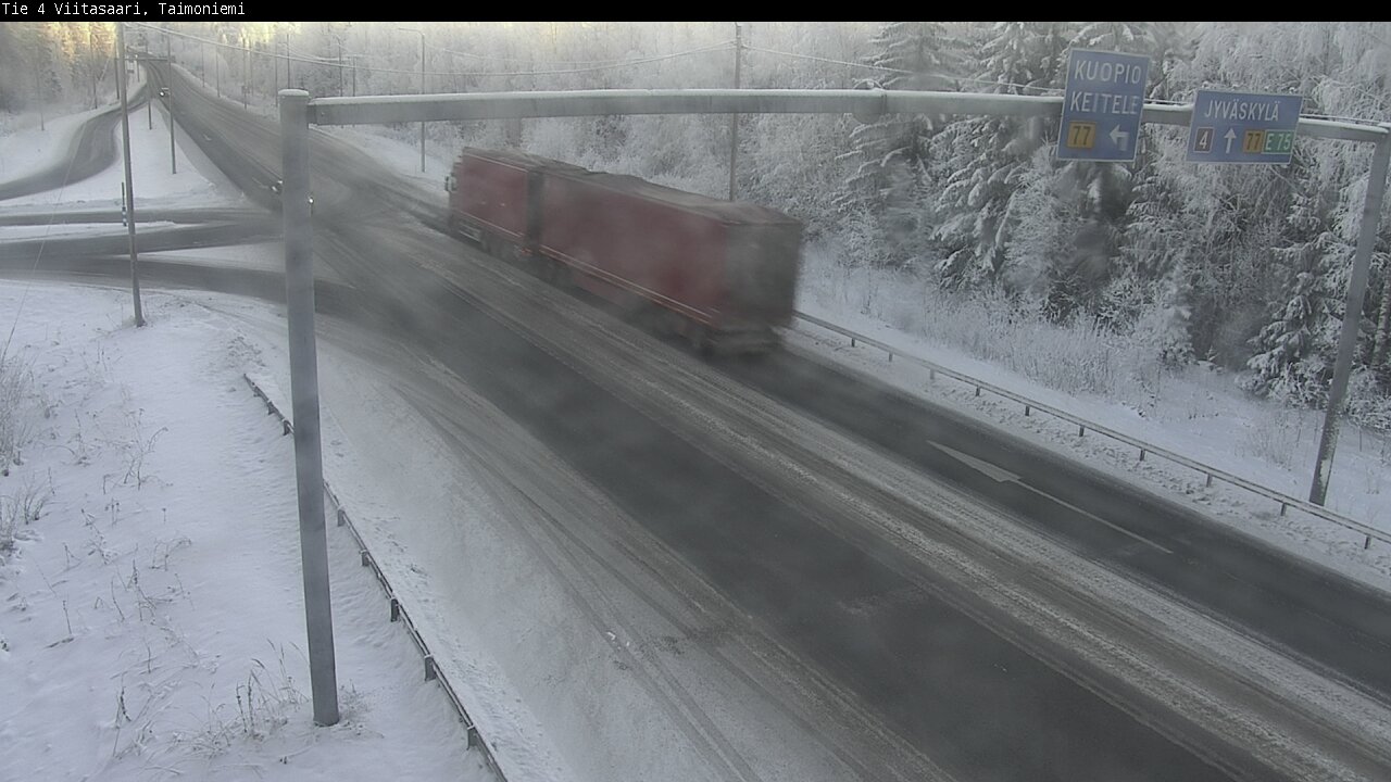 Weather Camera Image Road 4 Taimoniemi, Viitasaari, Keski-Suomi