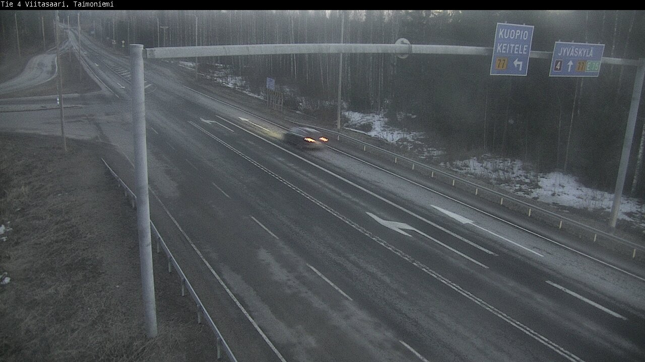 Weather Camera Image Road 4 Taimoniemi, Viitasaari, Keski-Suomi