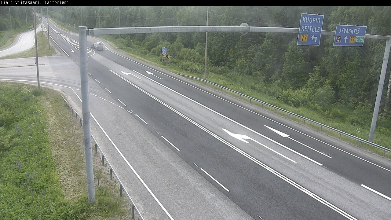 Kelikamerat Kuva Tie 4 Taimoniemi, Viitasaari, Keski-Suomi