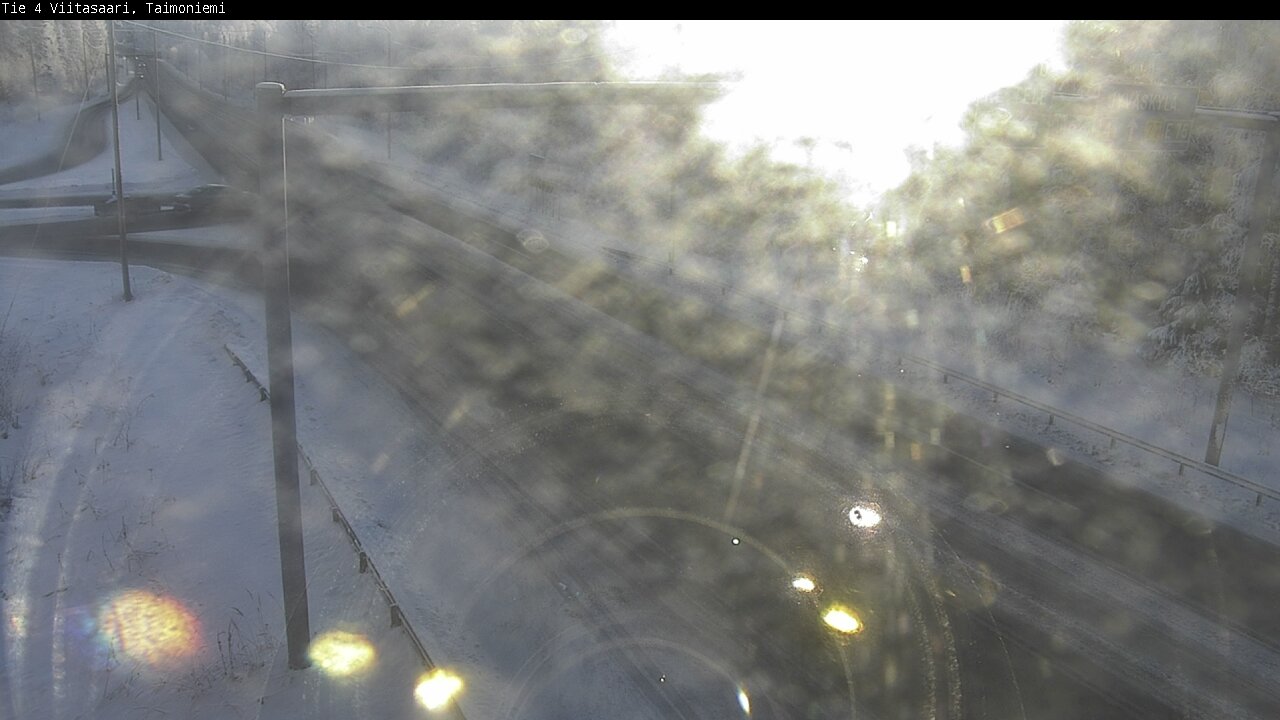 Weather Camera Image Väg 4 Taimoniemi, Viitasaari, Keski-Suomi