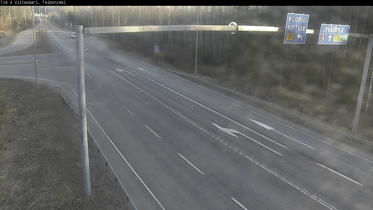 Weather Camera Image Väg 4 Taimoniemi, Viitasaari, Keski-Suomi