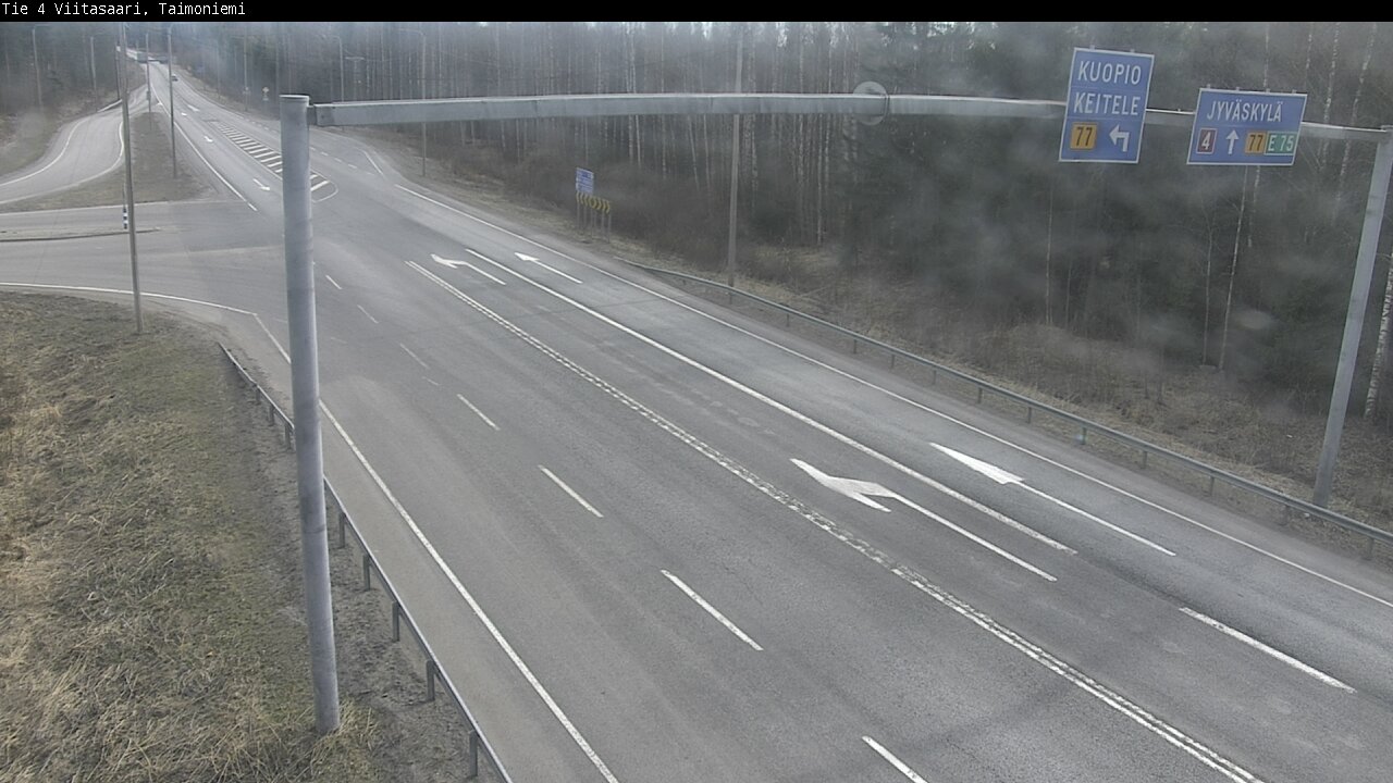 Weather Camera Image Väg 4 Taimoniemi, Viitasaari, Keski-Suomi
