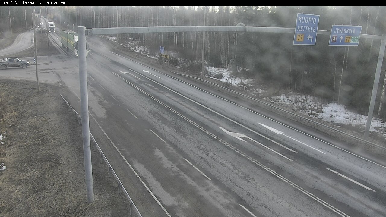 Weather Camera Image Road 4 Taimoniemi, Viitasaari, Keski-Suomi