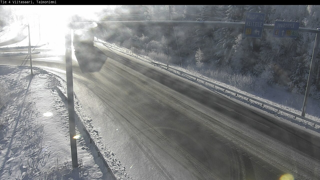 Weather Camera Image Väg 4 Taimoniemi, Viitasaari, Keski-Suomi
