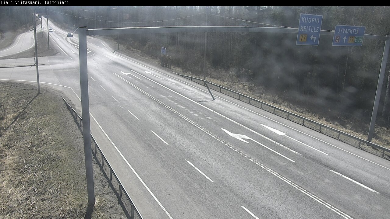 Weather Camera Image Väg 4 Taimoniemi, Viitasaari, Keski-Suomi