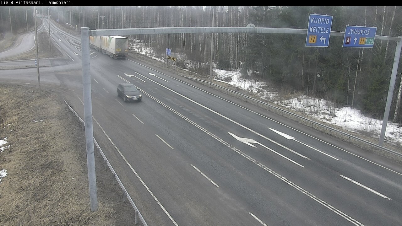 Kelikamerat Kuva Tie 4 Taimoniemi, Viitasaari, Keski-Suomi