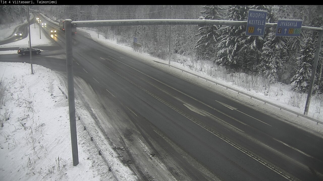 Weather Camera Image Väg 4 Taimoniemi, Viitasaari, Keski-Suomi