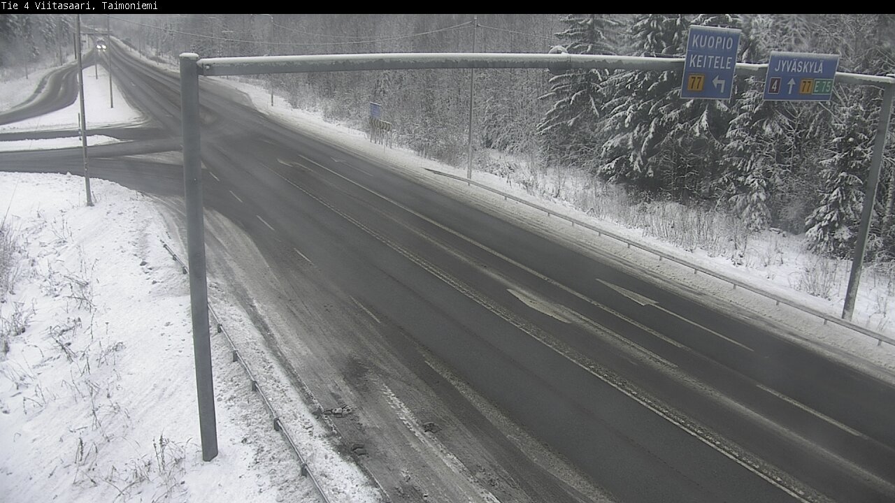 Weather Camera Image Väg 4 Taimoniemi, Viitasaari, Keski-Suomi
