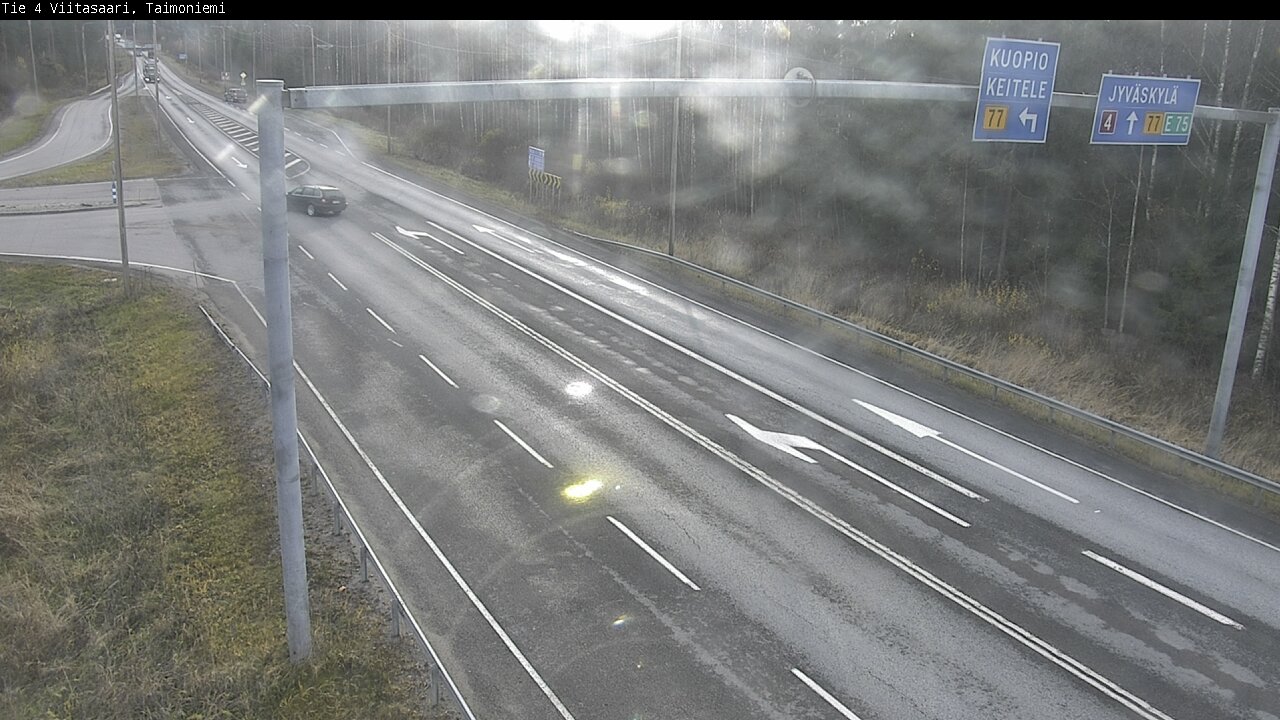 Kelikamerat Kuva Tie 4 Taimoniemi, Viitasaari, Keski-Suomi