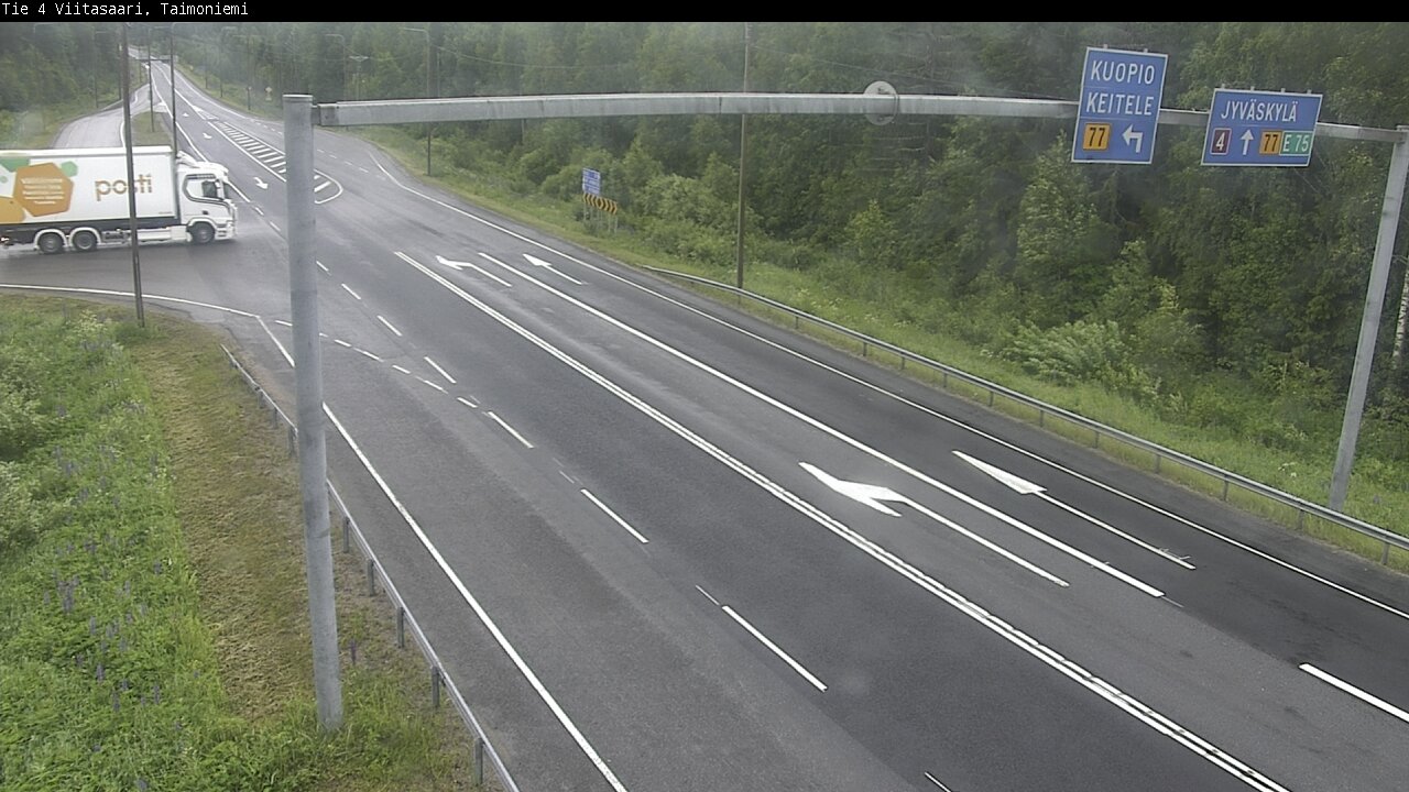 Weather Camera Image Väg 4 Taimoniemi, Viitasaari, Keski-Suomi