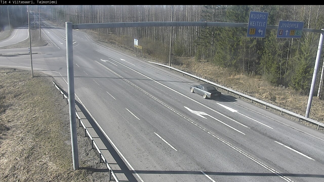 Weather Camera Image Väg 4 Taimoniemi, Viitasaari, Keski-Suomi