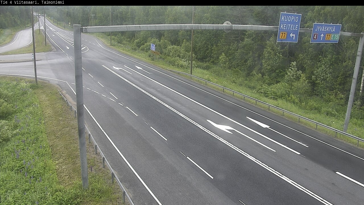 Weather Camera Image Väg 4 Taimoniemi, Viitasaari, Keski-Suomi
