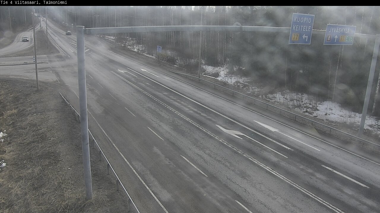 Weather Camera Image Väg 4 Taimoniemi, Viitasaari, Keski-Suomi