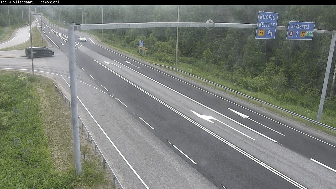 Kelikamerat Kuva Tie 4 Taimoniemi, Viitasaari, Keski-Suomi