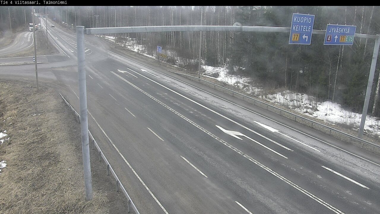 Weather Camera Image Väg 4 Taimoniemi, Viitasaari, Keski-Suomi