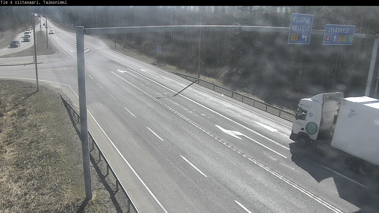 Weather Camera Image Väg 4 Taimoniemi, Viitasaari, Keski-Suomi