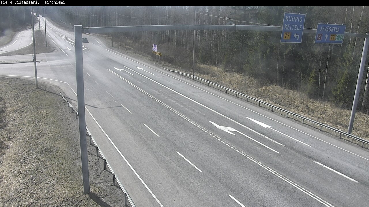 Weather Camera Image Väg 4 Taimoniemi, Viitasaari, Keski-Suomi