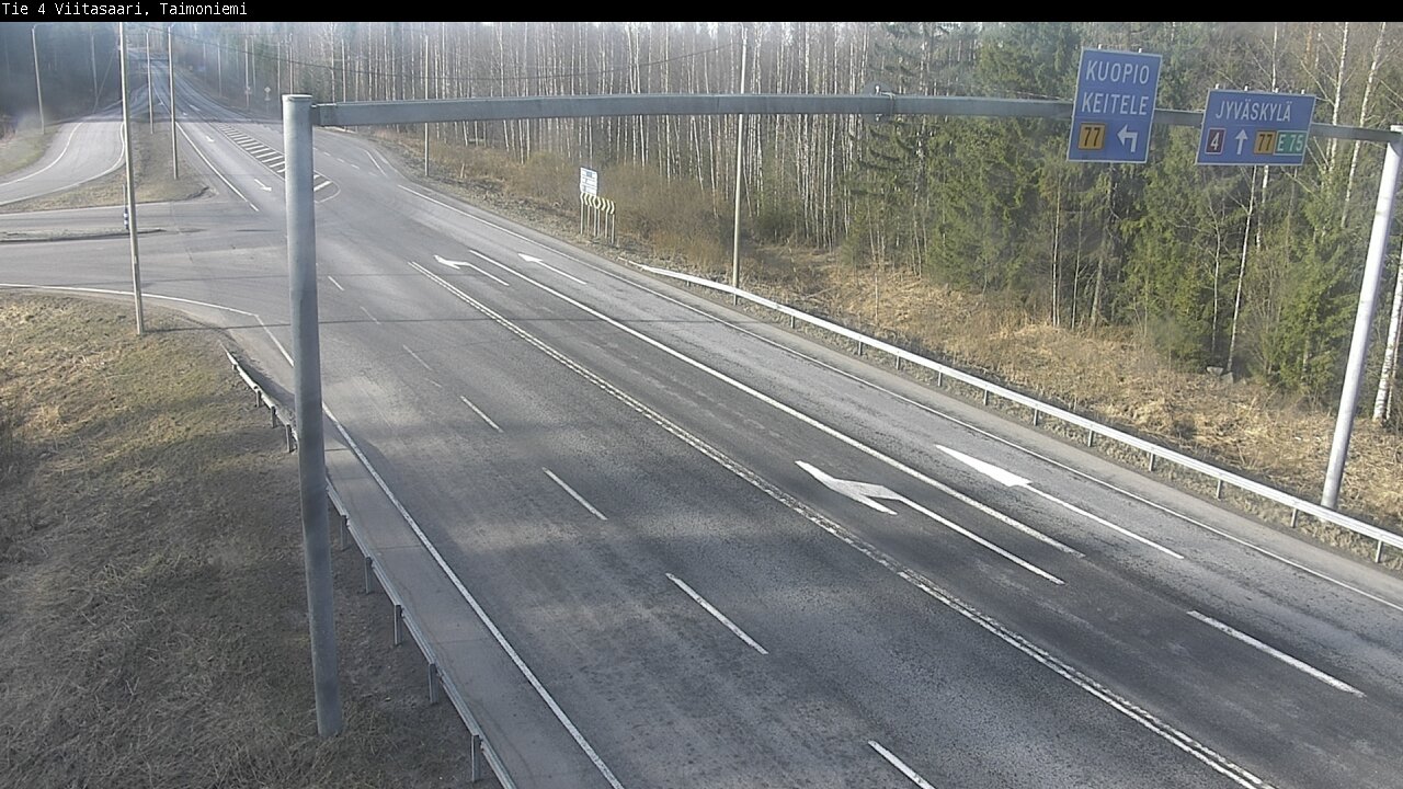 Weather Camera Image Väg 4 Taimoniemi, Viitasaari, Keski-Suomi