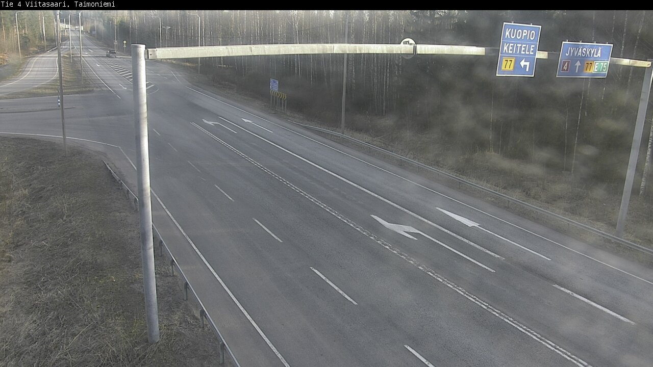 Weather Camera Image Väg 4 Taimoniemi, Viitasaari, Keski-Suomi