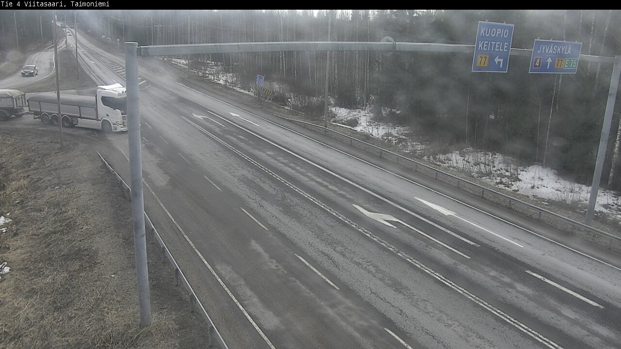 Weather Camera Image Väg 4 Taimoniemi, Viitasaari, Keski-Suomi