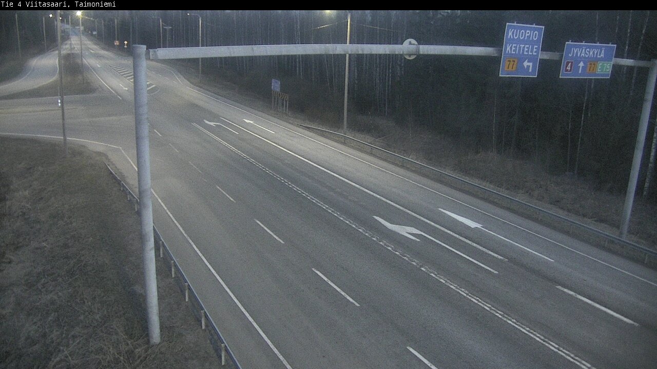 Weather Camera Image Väg 4 Taimoniemi, Viitasaari, Keski-Suomi