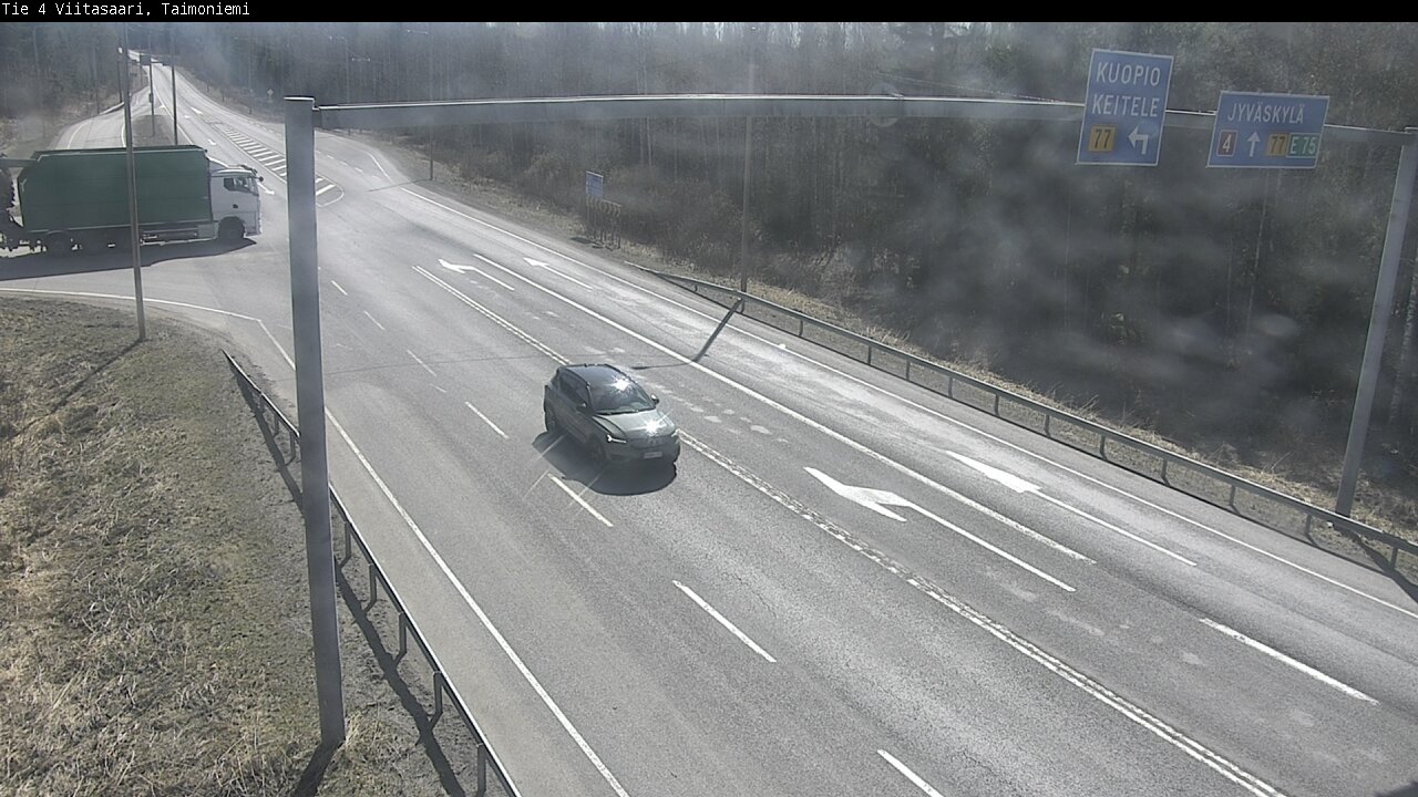 Weather Camera Image Väg 4 Taimoniemi, Viitasaari, Keski-Suomi
