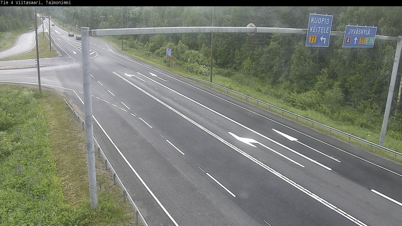 Weather Camera Image Väg 4 Taimoniemi, Viitasaari, Keski-Suomi