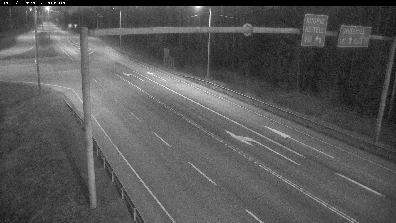 Weather Camera Image Road 4 Taimoniemi, Viitasaari, Keski-Suomi