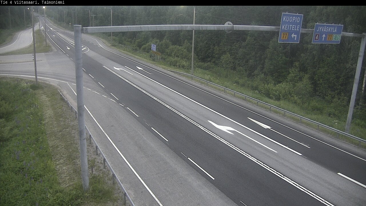Kelikamerat Kuva Tie 4 Taimoniemi, Viitasaari, Keski-Suomi