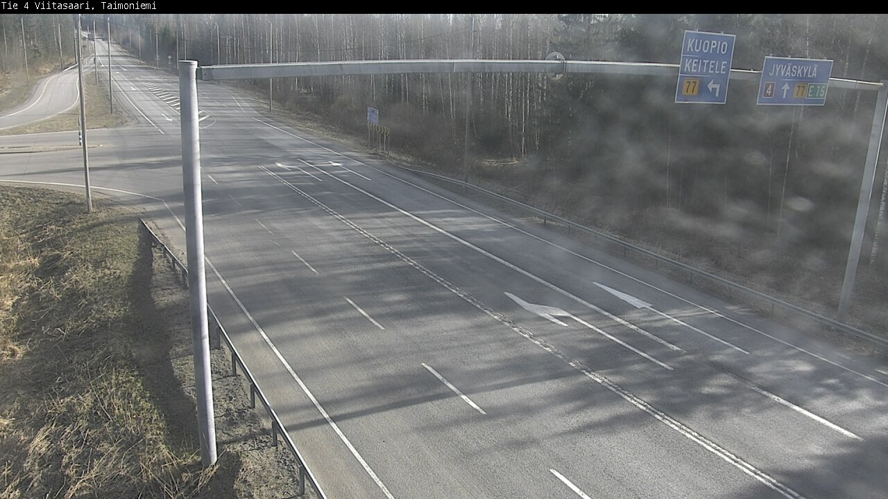 Weather Camera Image Väg 4 Taimoniemi, Viitasaari, Keski-Suomi