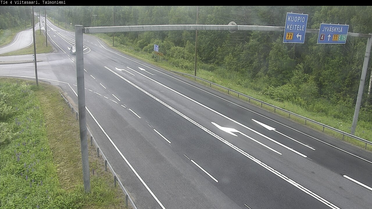 Weather Camera Image Väg 4 Taimoniemi, Viitasaari, Keski-Suomi